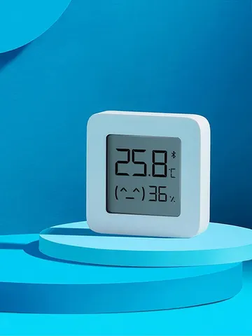 Xiaomi-Termômetro Digital Smart LCD Screen 2, Bluetooth, Temperatura, Sensor de Umidade, Medidor de Umidade, Aplicativo Mijia
