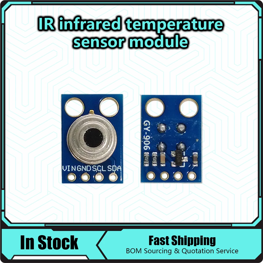 GY-906 MLX90614ESF New MLX90614 Contactless Temperature Sensors Module