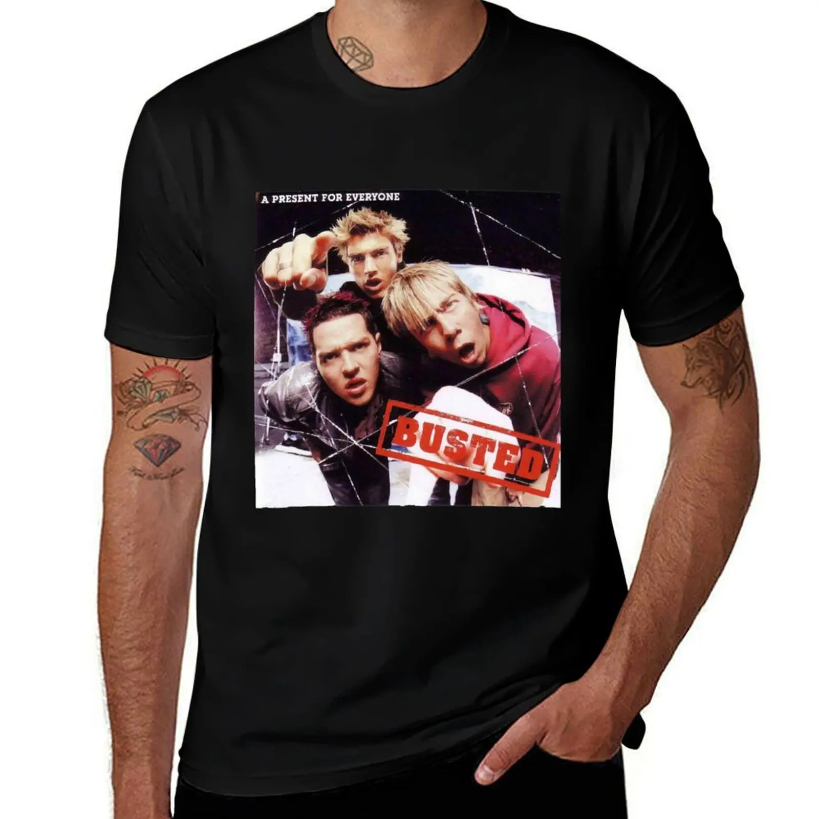 Busted - A Present For Everyone T-Shirt Big and Tall Loose Fit T-Shirt