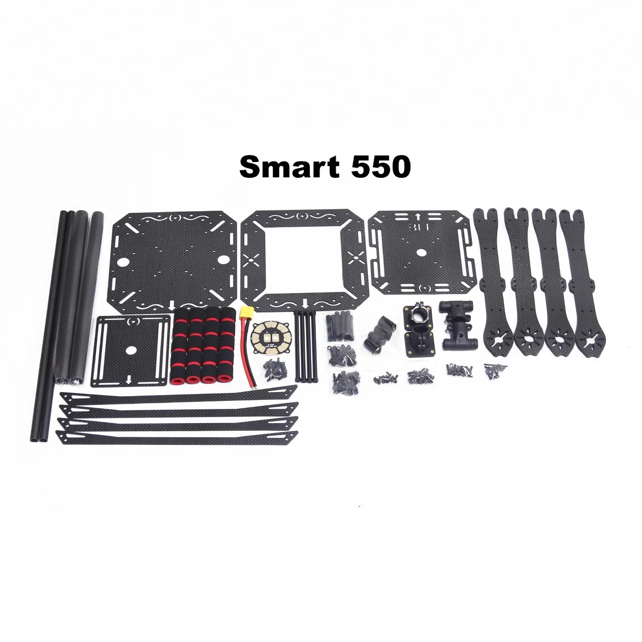 Cadre de Drone FPV en Fiber de carbone ZD550 550mm, Kit quadrirotor avec train d'atterrissage Compatible pour APM Pixhawk Ardupilot