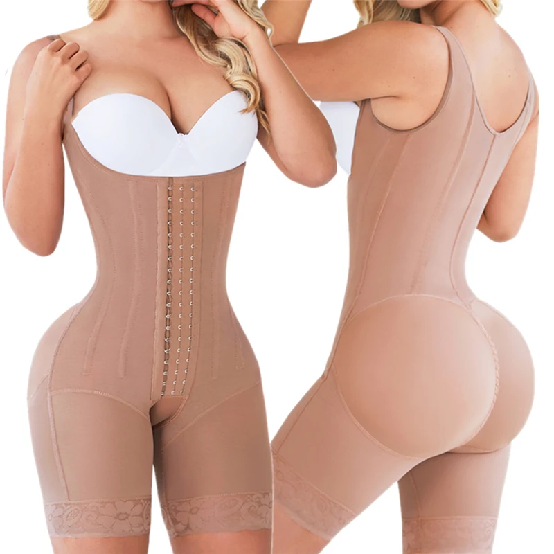 

Open Bust Sleeveless Bodysuit Corset Shapewear Fajas Reductoras Y Modeladoras Mujer Waist Trainer Body Shaper Shapewear Women