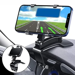 Universal Car Mobile Phone Holder Easy Clip Mount Stand Panel Dashboard GPS Navigation Bracket Holder For Cell Phone for iPhone