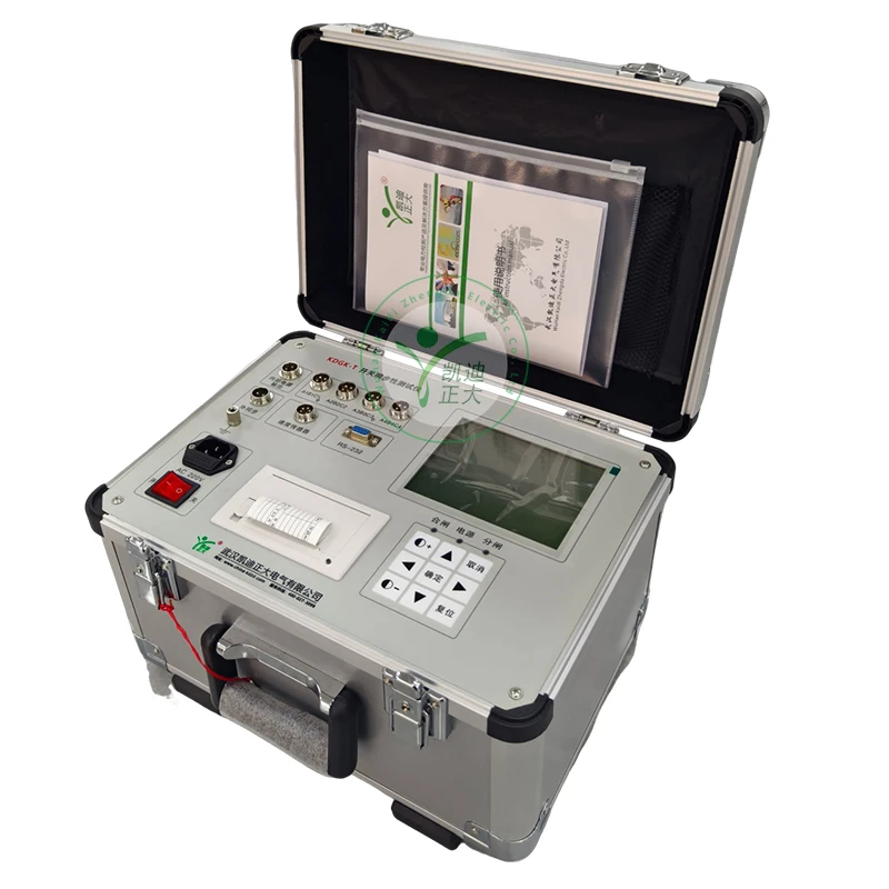 KDGK-T HV Circuit Breaker GIS VCB SF6 Switch Gear Mechanical Characteristic Synchronicity Dynamic Response Analysis Tester Kit