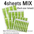 4 Hojas Verde Mix