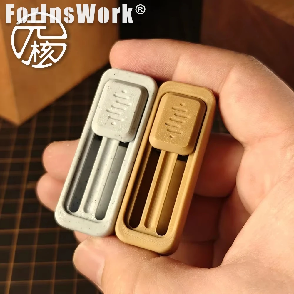 YUANHE EDC 3D Printed Crafts Magnetic Vibration Push Slider Stress Toys Anti Anxiety Handspinner Stress Relief Toy