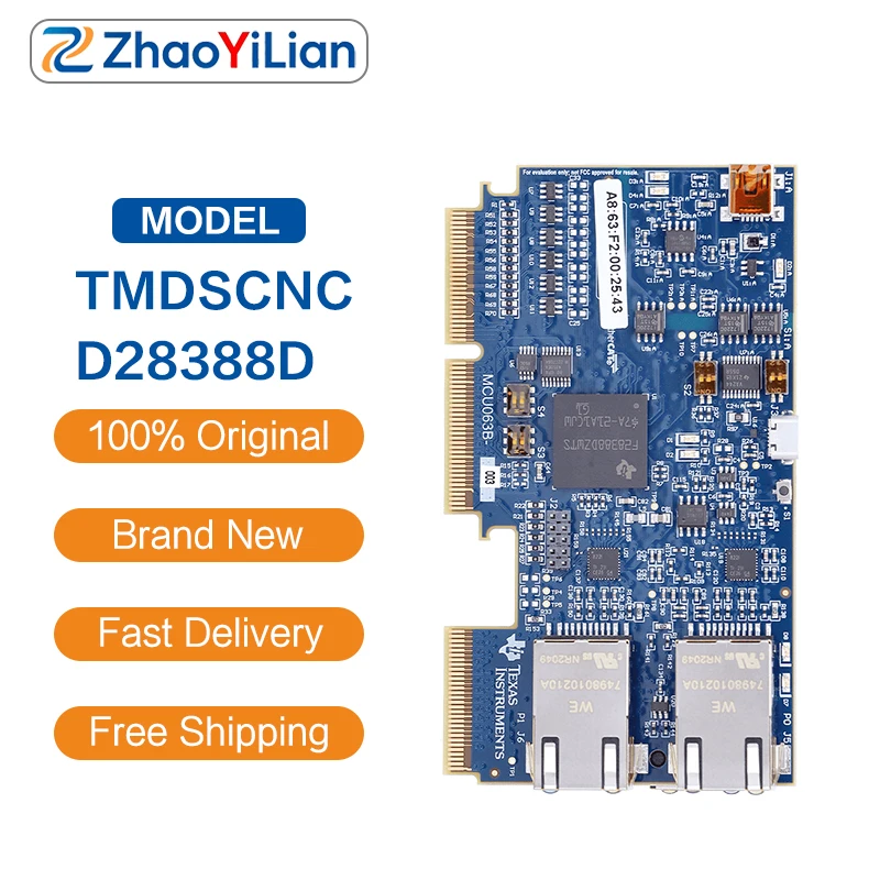 For TMDSCNCD28388D TMS320F28388D C2000 controlCARD Evaluation Module EtherCAT Motor Control Development Card