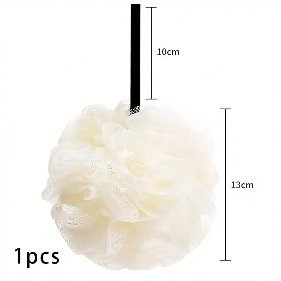 

Super Soft Mesh Bath Loofah - Rich Lathering Shower Sponge - Gentle Exfoliating Body Scrubber Pouf For Women