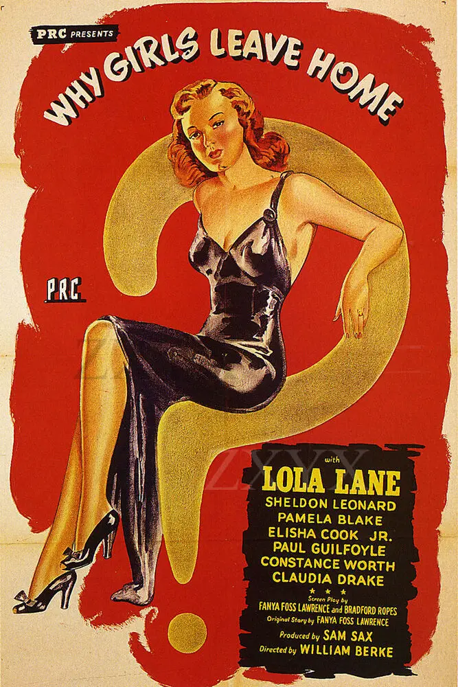 

Vintage Movie Poster Why Girls Leave Home