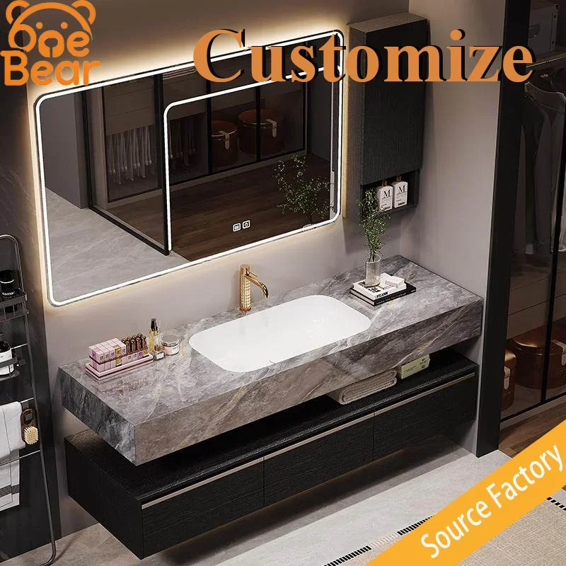 Modern Travertine Marble Sink Unique Texture Solid Stone Basin Modern Art Wash Sink for Home Villa Interior Decoration