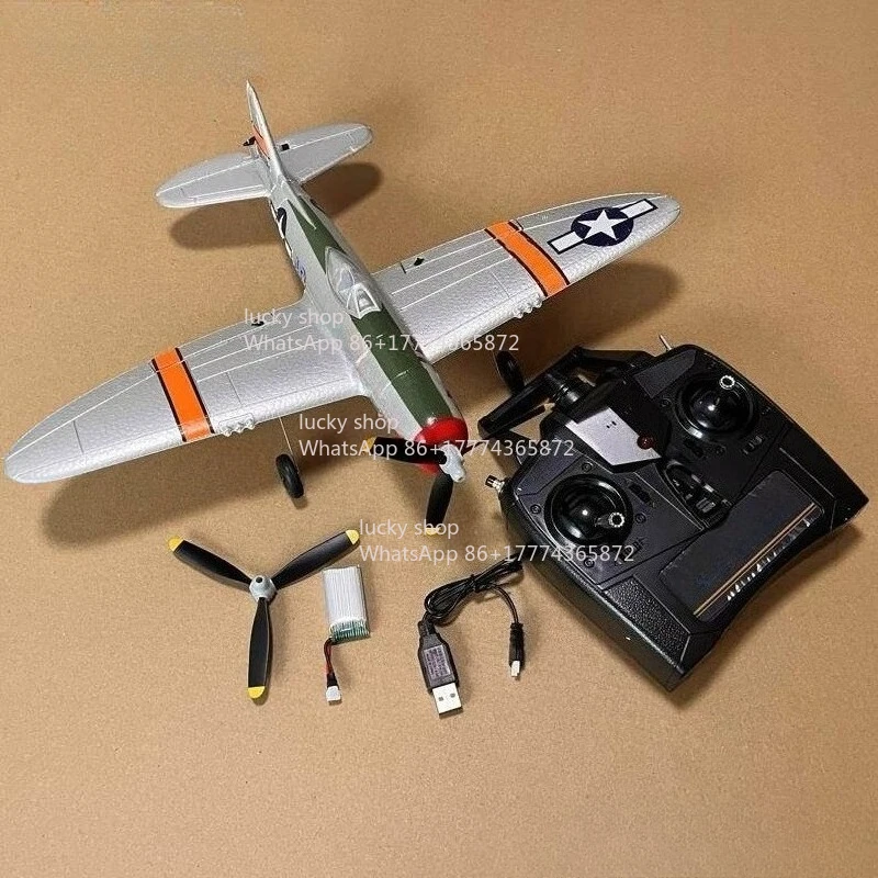 4-Pass Fixed Wing Belt Gyroscope 76116 P-47 Foam Model Machine