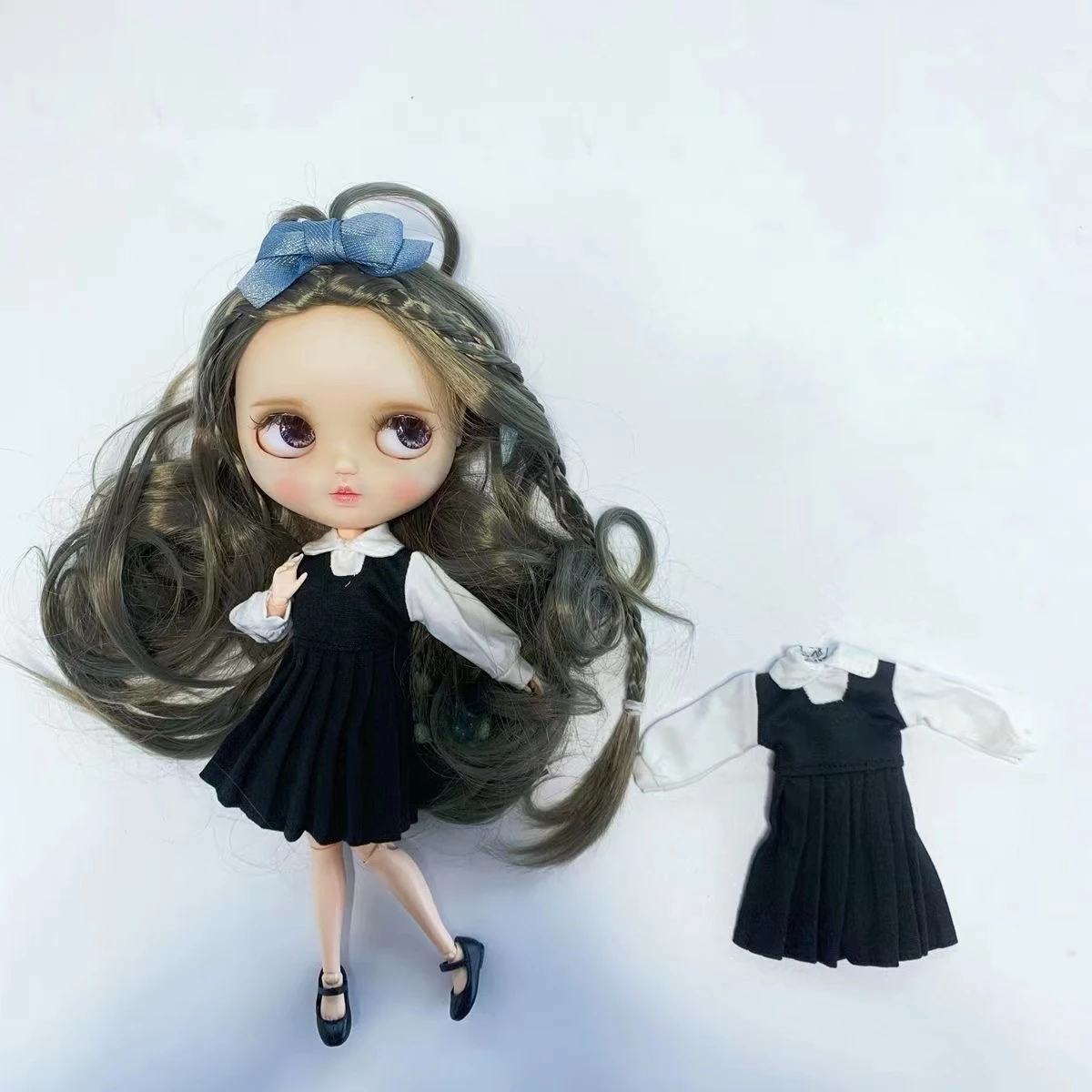 OB22 OB24 Doll Clothes New 30CM 1/6 Blythes Dress DIY Clothes Accessories Dress Up Doll For Girl Friend Gift