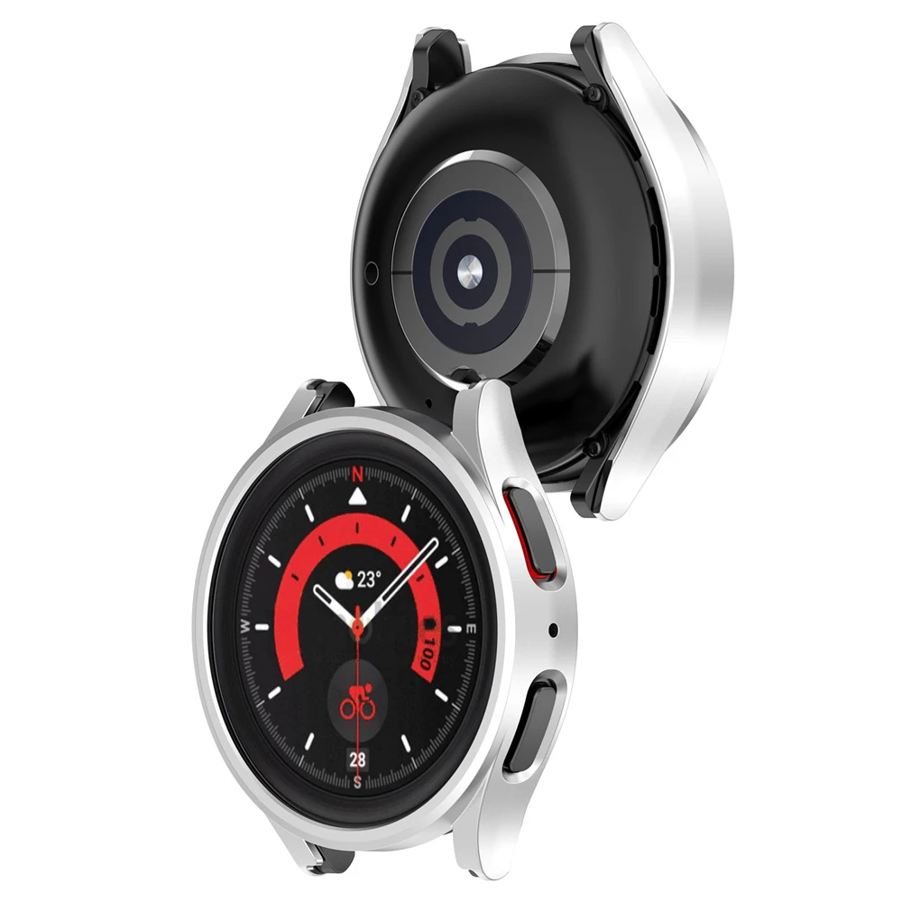 Жесткий пластиковый защитный чехол из поликарбоната для Samsung Galaxy Watch 5 Pro, 45 мм, защитный чехол для умных часов, аксессуары для часов