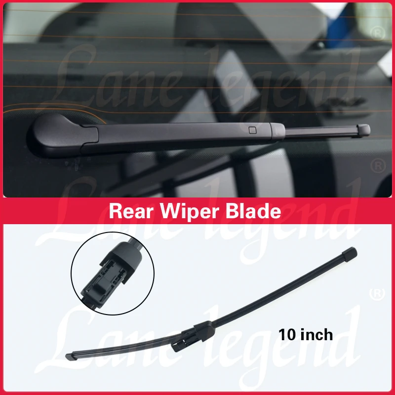 Lâminas de limpador de pára-brisas para VW, limpador de janela frontal e traseira, 24 ", 16", 10 ", adequado para modelos 2011, 2012, 2013, 2014, 2015, 2016, 2017, 2018, 2019, 2020