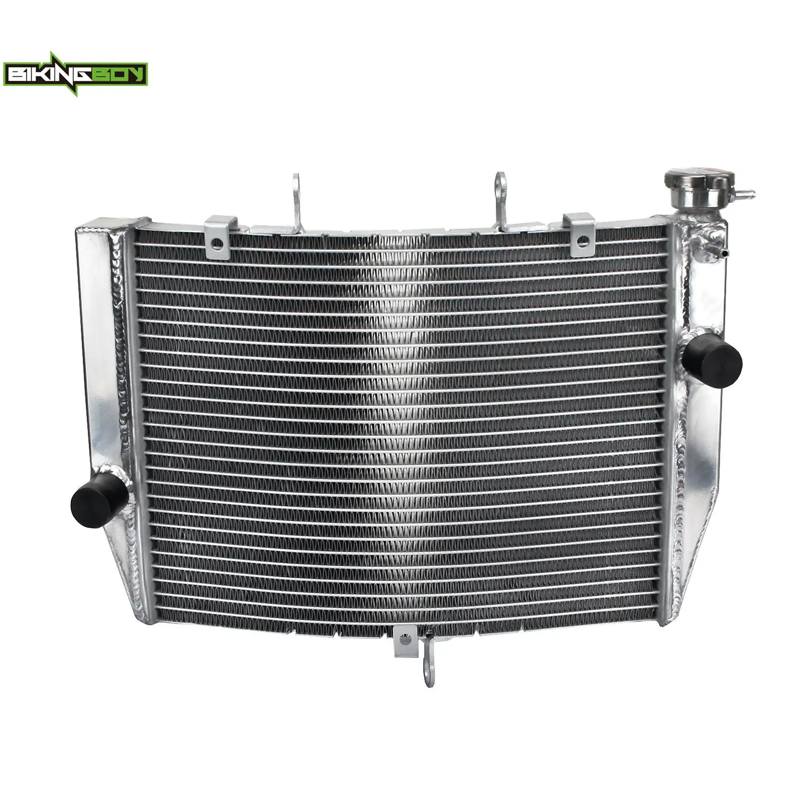 Radiator Engine Cooling Ninja ZX6R 98-23 99 00 01 07 08 09 10 11 12 ZX-6R ABS 13 14 15 16 17 18 19 20 21 22 23 ZX6RR 03 04 05 06