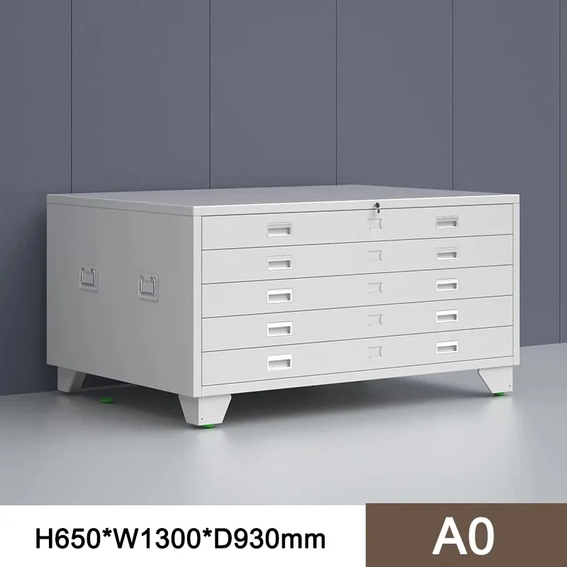 

5 Drawers Map Display Drawing Cabinets Metal Drawers Steel Filing Cabinet Flat Map Cabinet Customized