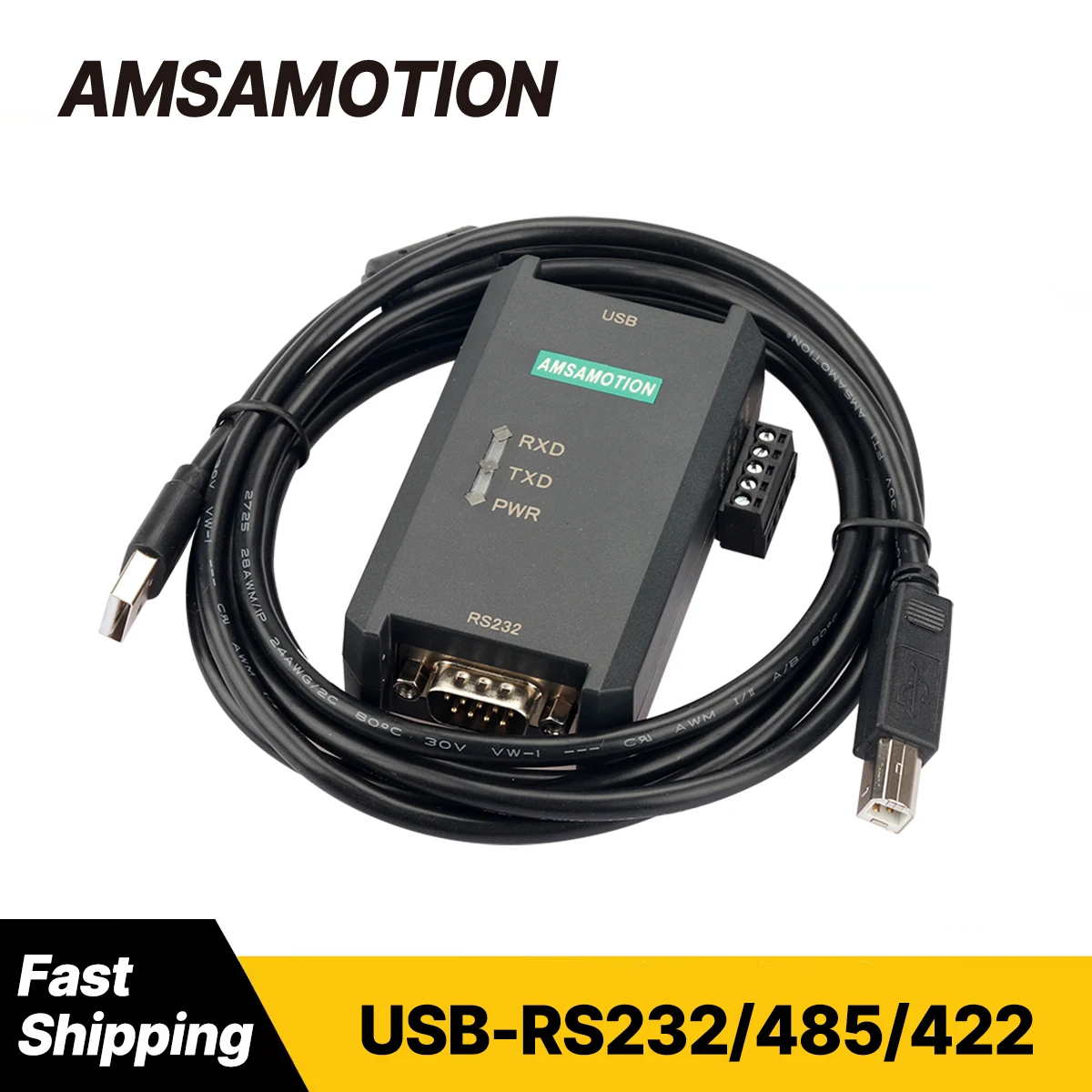 USB To RS232 RS422 RS485 Industrial Serial Converter FTDI Chip Magnetic Isolation Communication Module