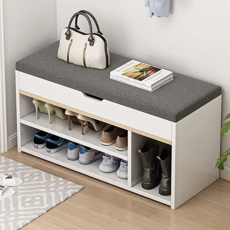 

Organizer Storage Shoe Cabinet Hallway Bench Display Shelves Box Luxury Striders Shoe Shelf Modern Gabinete Shoemakers Furniture