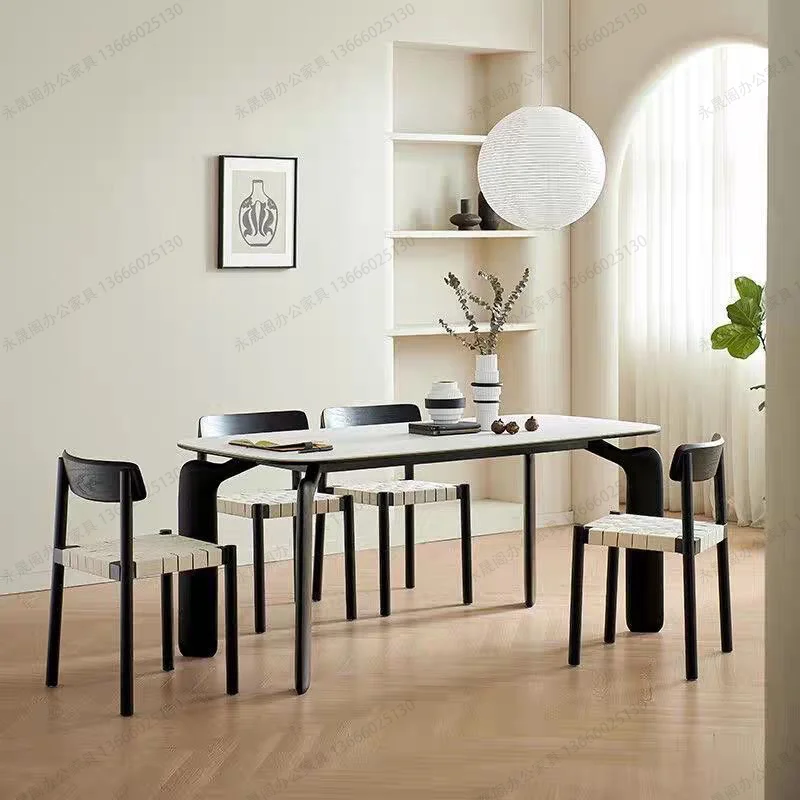 Italian rock slab dining table legs bracket carbon steel elephant legs table frame solid wood desk support frame marble dining t
