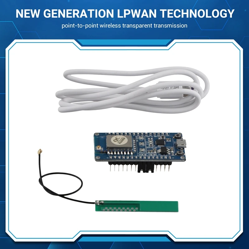 RF Module Lora Module L09 Wireless Serial RF Communication Module Low Power Turmass Test Kit