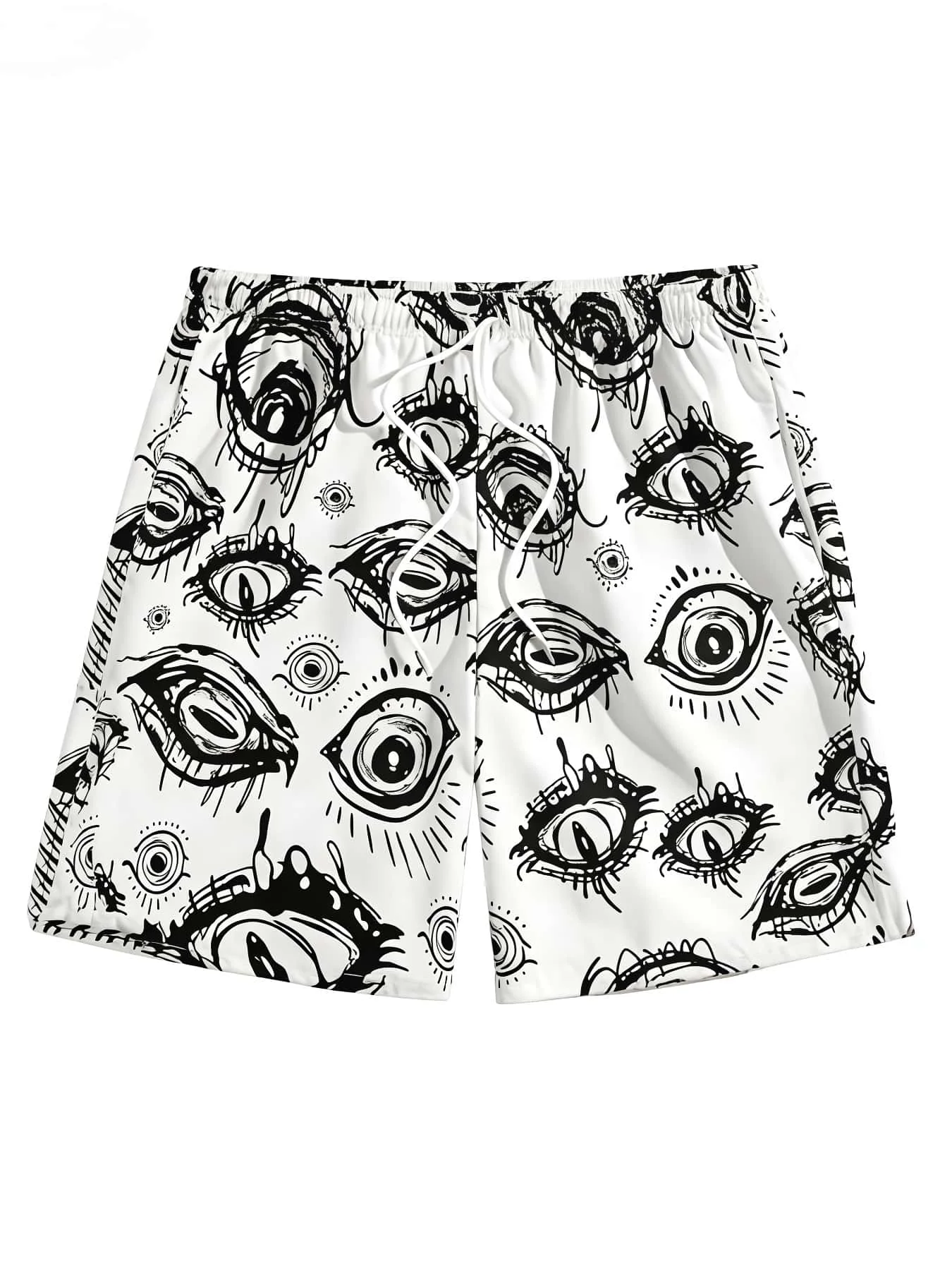 2026 New Dark Style 3D Color Printing Fashion Shorts Breathable Quick Drying Personalized Street Style Large Size Loose