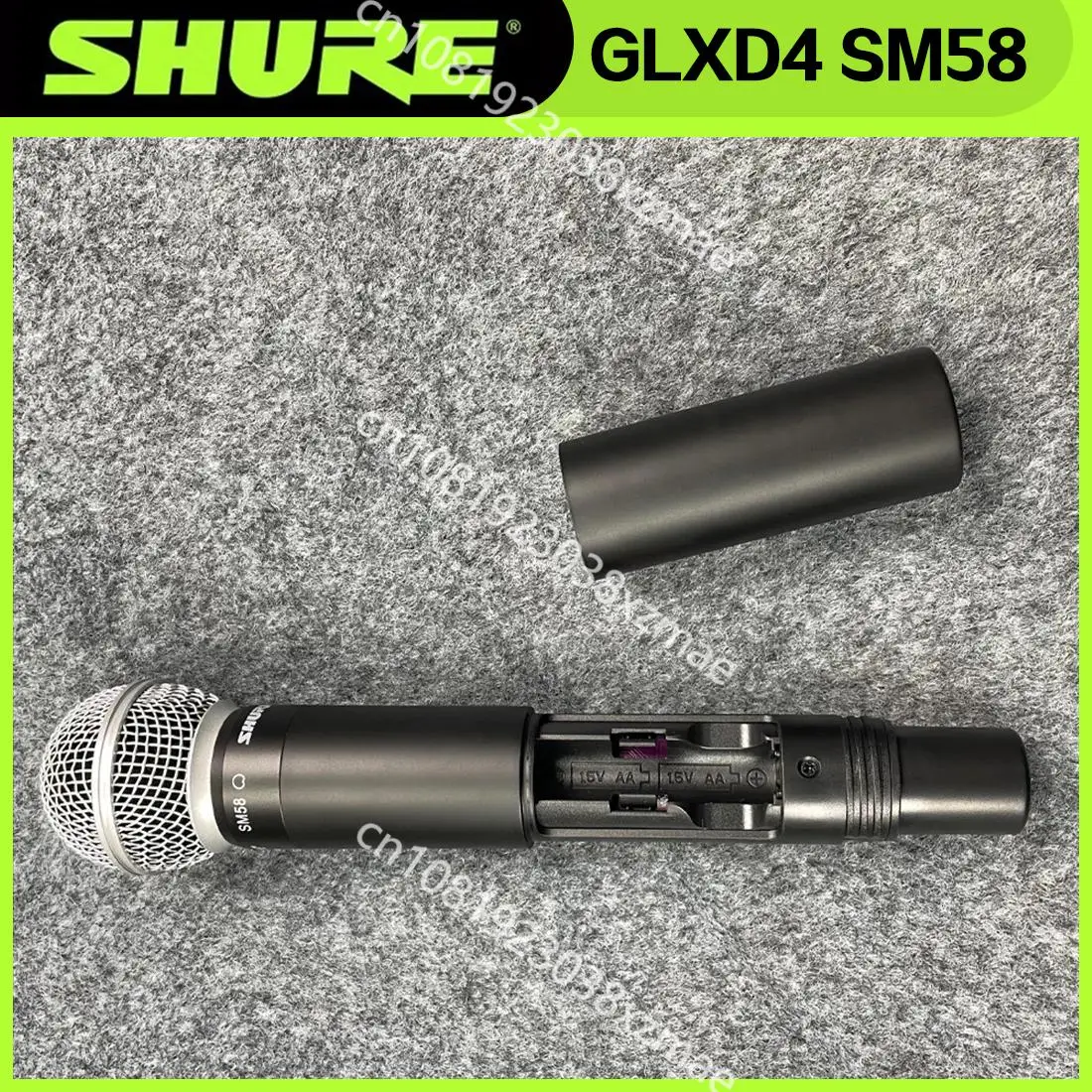 Shure GLXD4 SM58 Wireless 2 Handheld Microphone UHF Dynamic Professional Party Stage Karaoke Microphone GLXD4 SM58 Wireless Mic