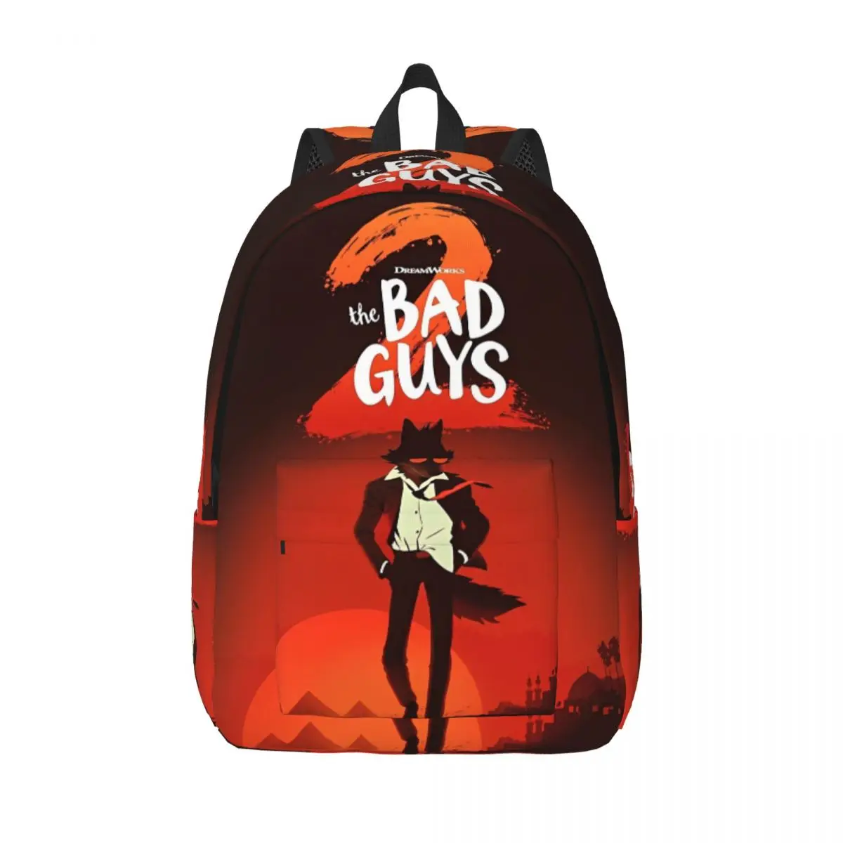 

The Bad Guys 2025, новый модный рюкзак из аниме-фильма, спортивный студенческий рабочий рюкзак для мужчин и женщин, сумка на плечо для ноутбука