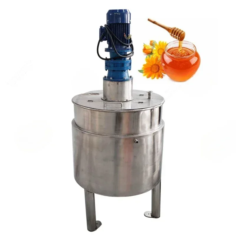 Hot SalesStainless Steel Molasses Steam Jacketed Mixing Tank Honey Machine With Agitator