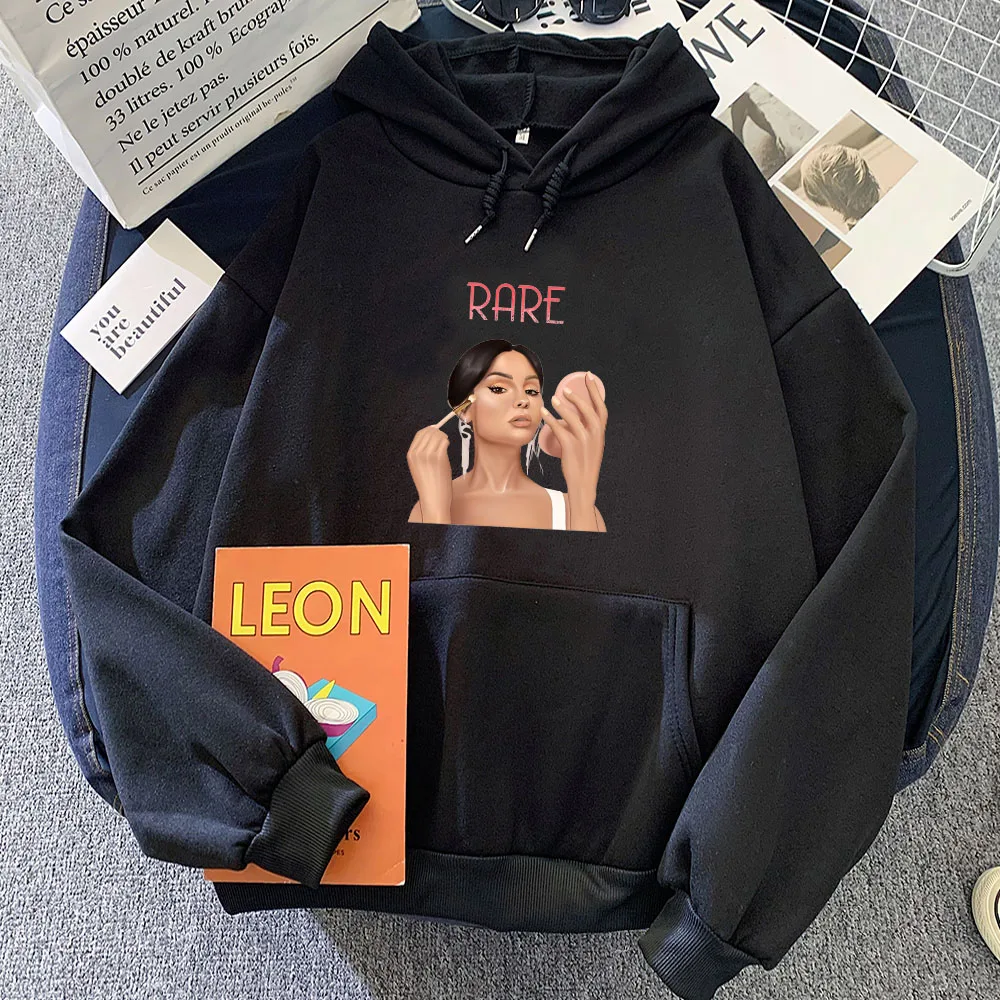 Selena Gomez Hoodie Graphic Printing Harajuku Comfortable Sweatshirts With Hooded Casual Clothing Sudaderas Fleece Vintage Hoody