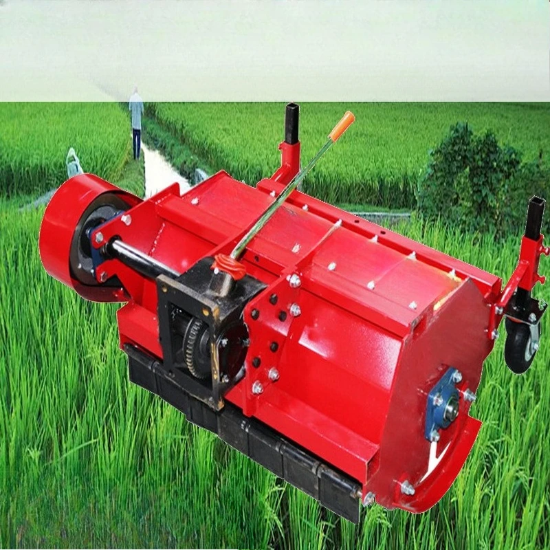 Sweet potato, sweet potato, seedling killing machine, hand tractor with corn stalk, crushing, mowing, lawn mower