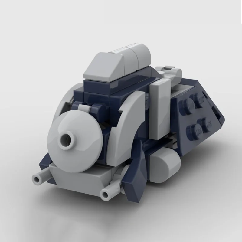 Klocki konstrukcyjne MOC zabawka miniaturowy model statku kosmicznego figurka kreatywna zabawka do składania prezent świąteczny dla chłopców