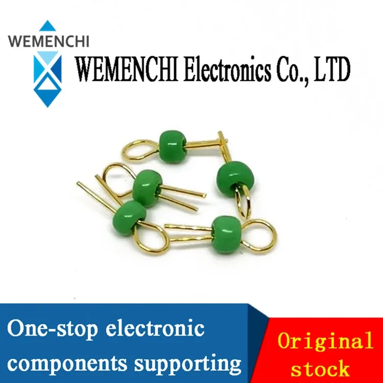 1000pcs PCB test point test point ceramic copper gold-plated probe cylindrical test ring bead circuit board