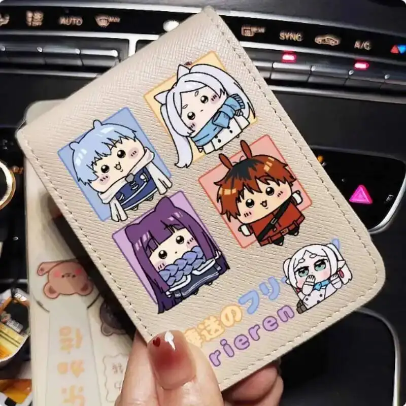 

Frieren: Beyond Journey's End модный кошелек из искусственной кожи, держатель для карт, сумка для косплея, подарок B1943 аниме