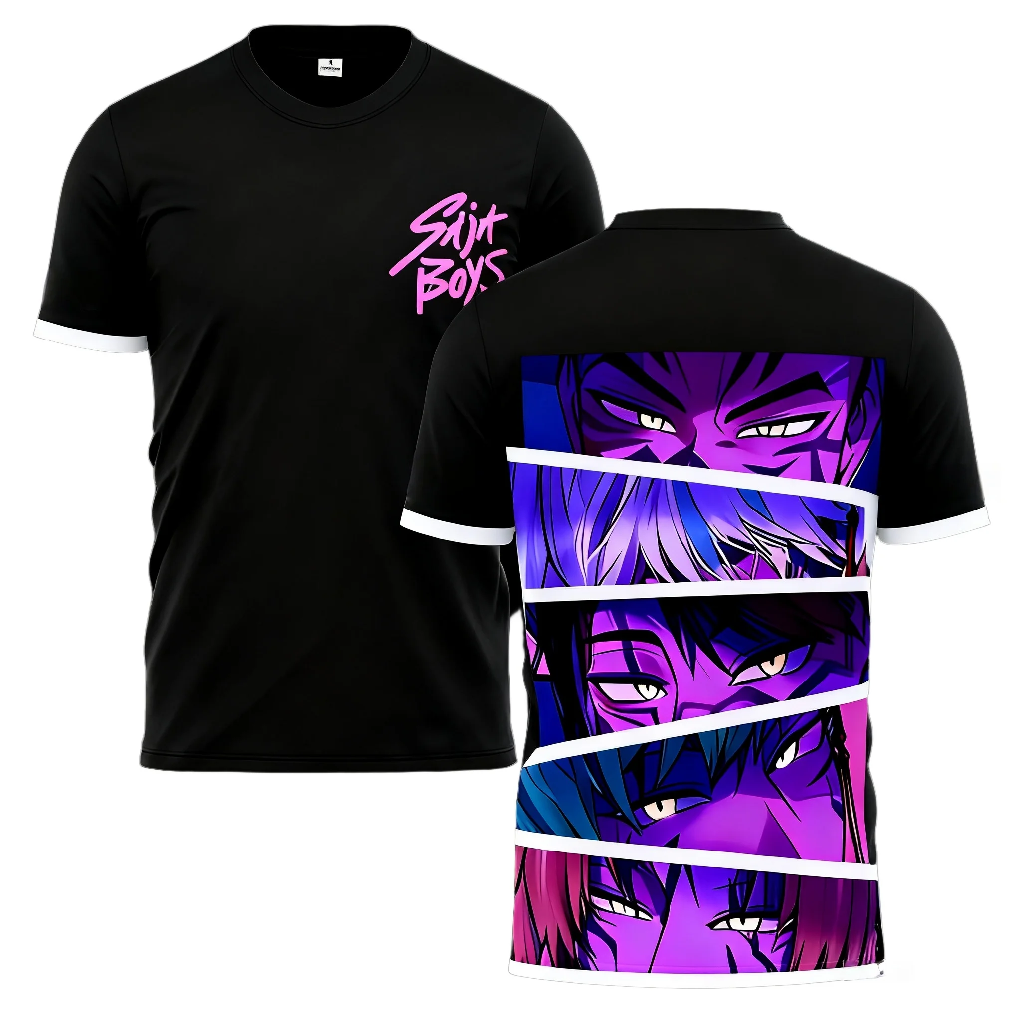 

2025 New Fashion Kpop Demon Hunters Pattern T Shirt For Men And Women 3D Print Tee Summer Casual Short Sleeve Top Street Clothes