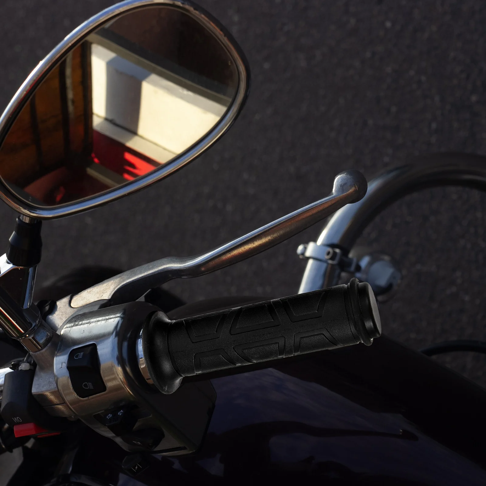 

Heated H Motorcycle Electric Black Color 22mm Diameter Four Temperature Adjustable Switch Winter Use