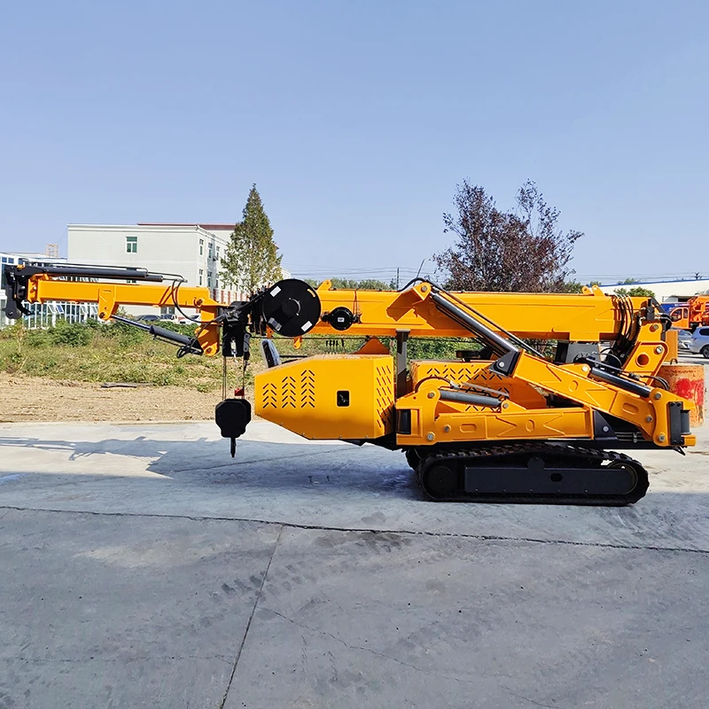 Narrow Access 3 Ton Spider Crane Self Propelled Crawler Spider Crane Hydraulic Lifting Machine for Building Maintenance