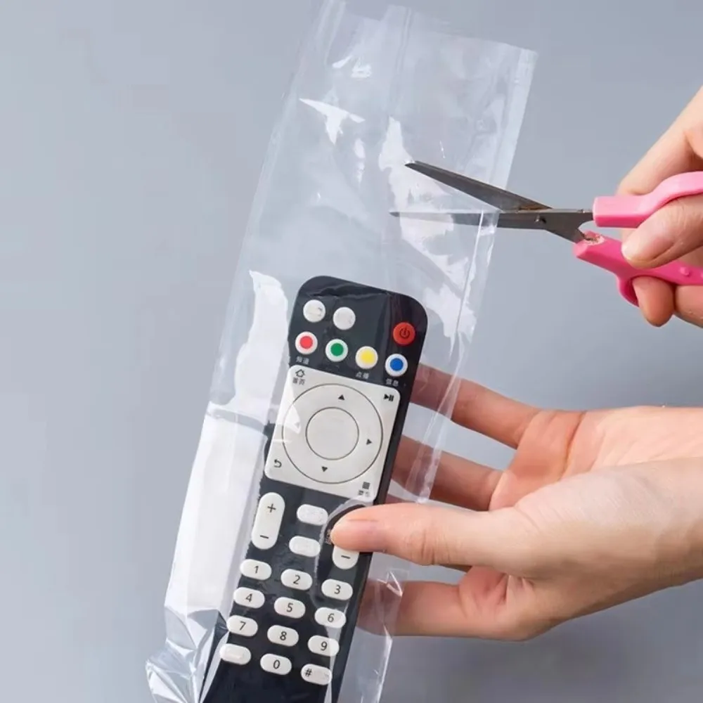 50Pcs PVC Shrink Wrap Remote Control Shrink Wrap Bags Dustproof Waterproof Remote Control Protective Cover Oilproof