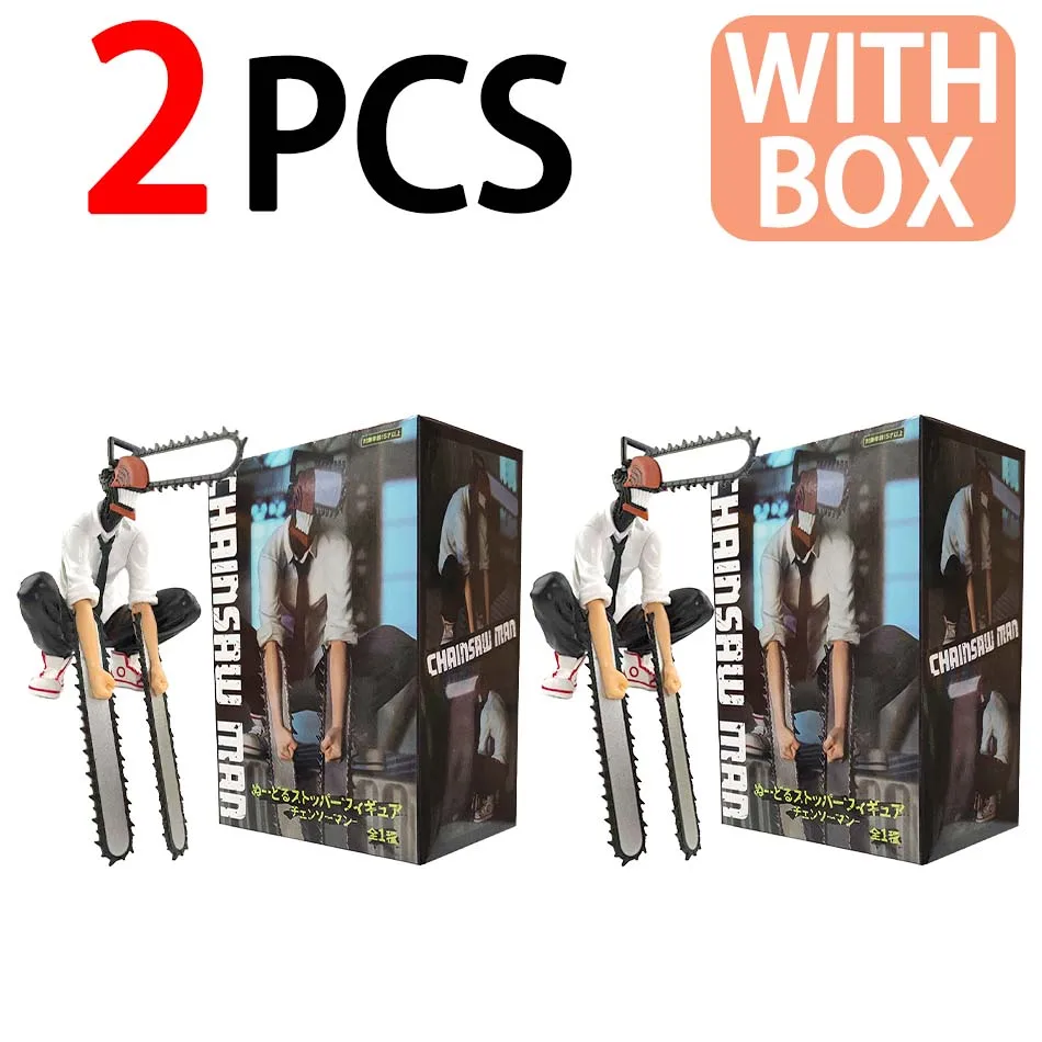 19 cm Chainsaw Man Denji Anime Figur Denji/Power Actionfigur 1560 Chainsaw Man Denji Figur Erwachsene Sammlerstück Modell Puppenspielzeug