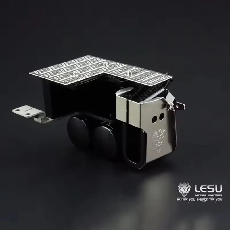 Caja de batería 1/14, tanque de Gas, tanque de urea para Tamiya 1/14 1851 3363, piezas de camión Tractor Rc, juguetes, modelo, accesorios para camión RC