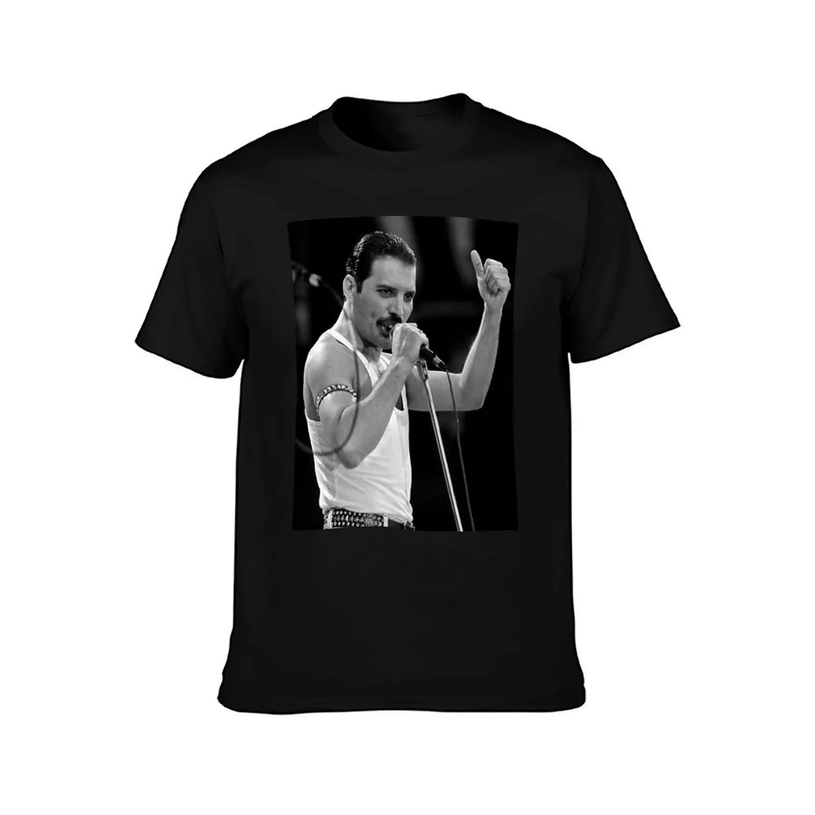 Singer Freddy Mercury T-Shirt summer top cotton man t-shirts valentines clothes luxury designer luxury clothes men