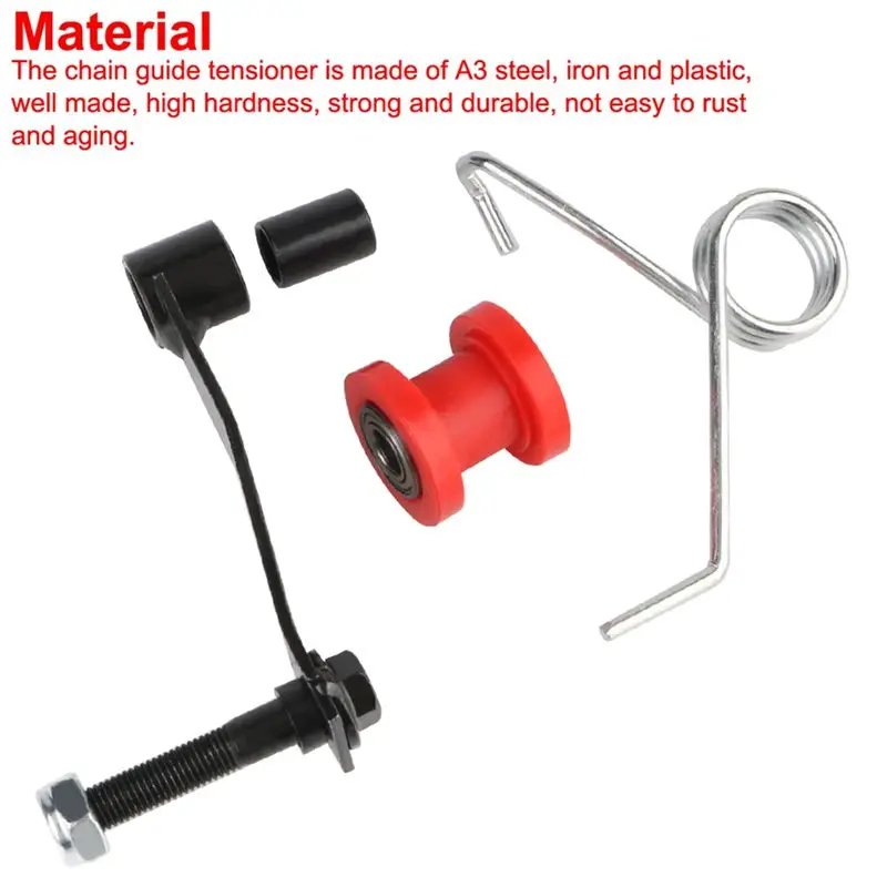 Customer Favorite Tensioner Replacement Chain Roller Guide Adjuster For ATV 110 125 150 200 250Cc Spare Parts Accessory Motorcyc