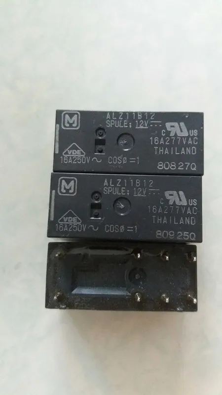 Free shipping   ALZ11B12-12V 16A-277VAC,    10PCS  As shown