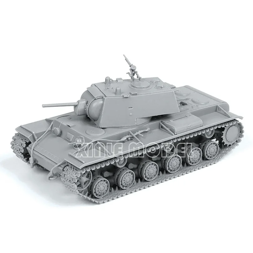 ZVEZDA – Kit de modèle de char assemblé en plastique, char lourd soviétique KV-1 de la seconde guerre mondiale 5070, 1/72