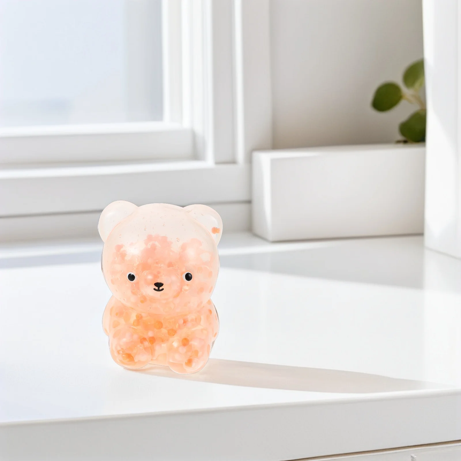 Balles à presser ours, 4 pièces, douces et extensibles, anti-Stress pour enfants et adultes, cadeaux de fête, jouets à presser