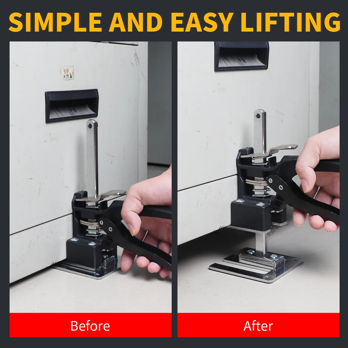 Hot Hand Lifting Tool Labor-Saving Jack 120kg Adjuster Elevator Tool Tile Moving Door Panel Drywall Lifting Cabinet Board Lifter