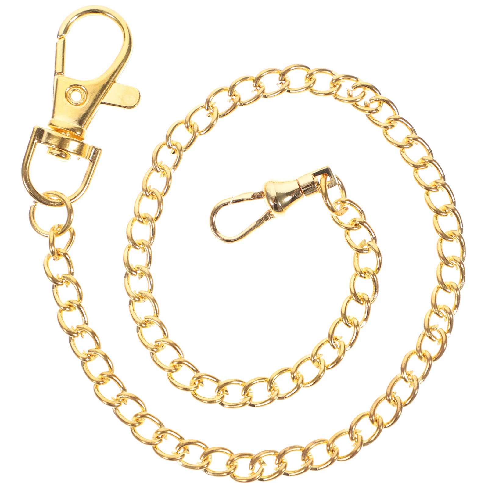 ساعة الجيب سلسلة معدنية موثوقة ملابس قوية السراويل سلسلة الزخرفية الجينز المحفظة ملحق ساعة الجيب مشبك