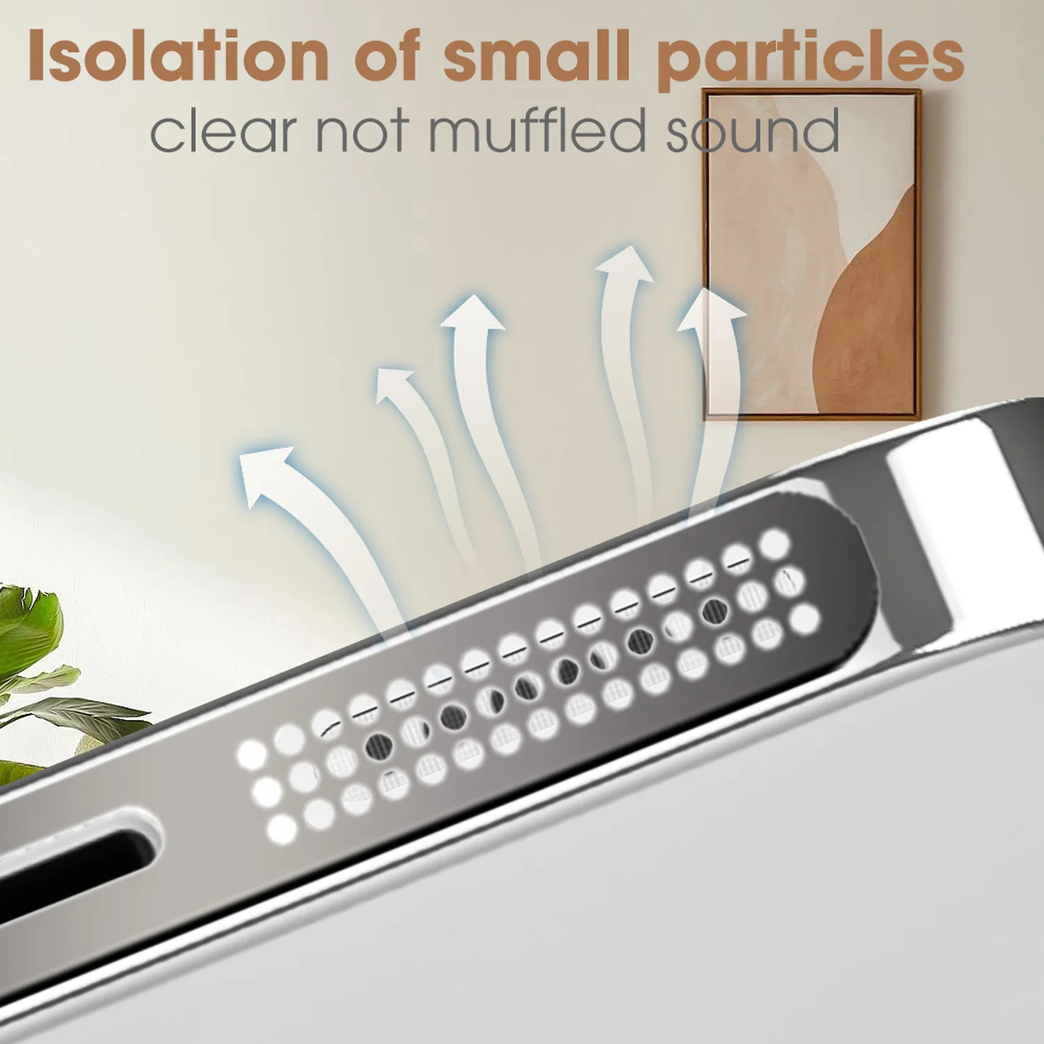 Capa adesiva antipoeira de malha de alto-falante de metal para iphone 17/17 pro/17 air/17 promax kits de limpeza anti-arranhões e anti-poeira