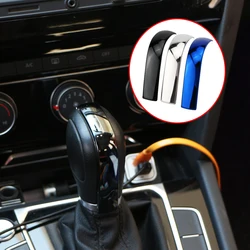 Car Gear Shift Knob Gear Head Cover Sticker for VW Volkswagen Golf 7 MK7 Amarok 2018-2022 Passat B5 B6 B7 Polo CC Tiguan Jetta
