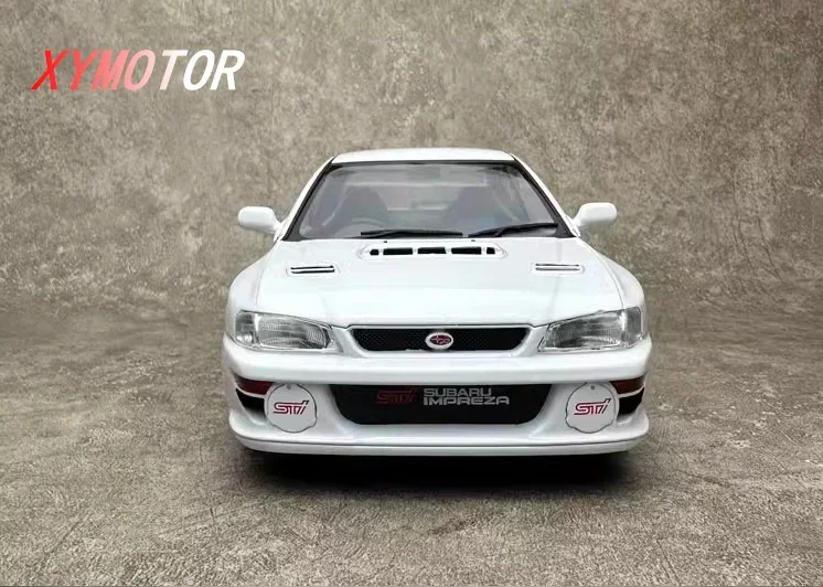 Solido S 1/18 For SUBARU IMPREZA 22B 1998 Alloy Diecast Model Car White Hobby Display Collection Metal,Plastic,Rubber Kids Gifts