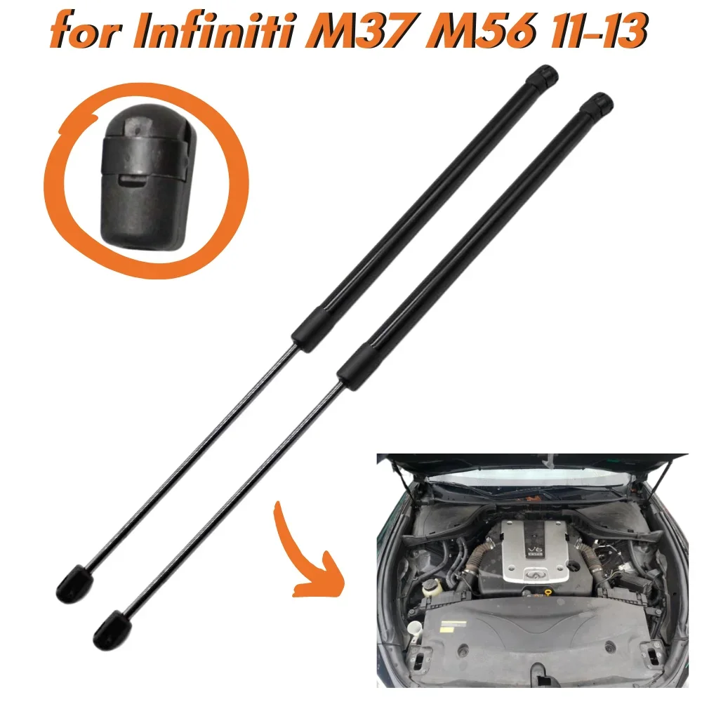 

Qty(2) Front Bonnet Engine Hood Gas Strut for Infiniti M37 M56 M35H 2011-2013 for Q70 Q70L 2014-2019 Shock Absorber Lift Support