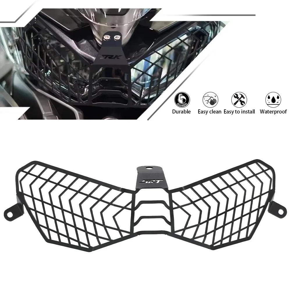 

For QJMOTO SRT750 SRT750X SRT 750X 800 Headlight Head Light Guard Protector Cover Protection Grill SRT800 SRT600 750SRT 800SRT